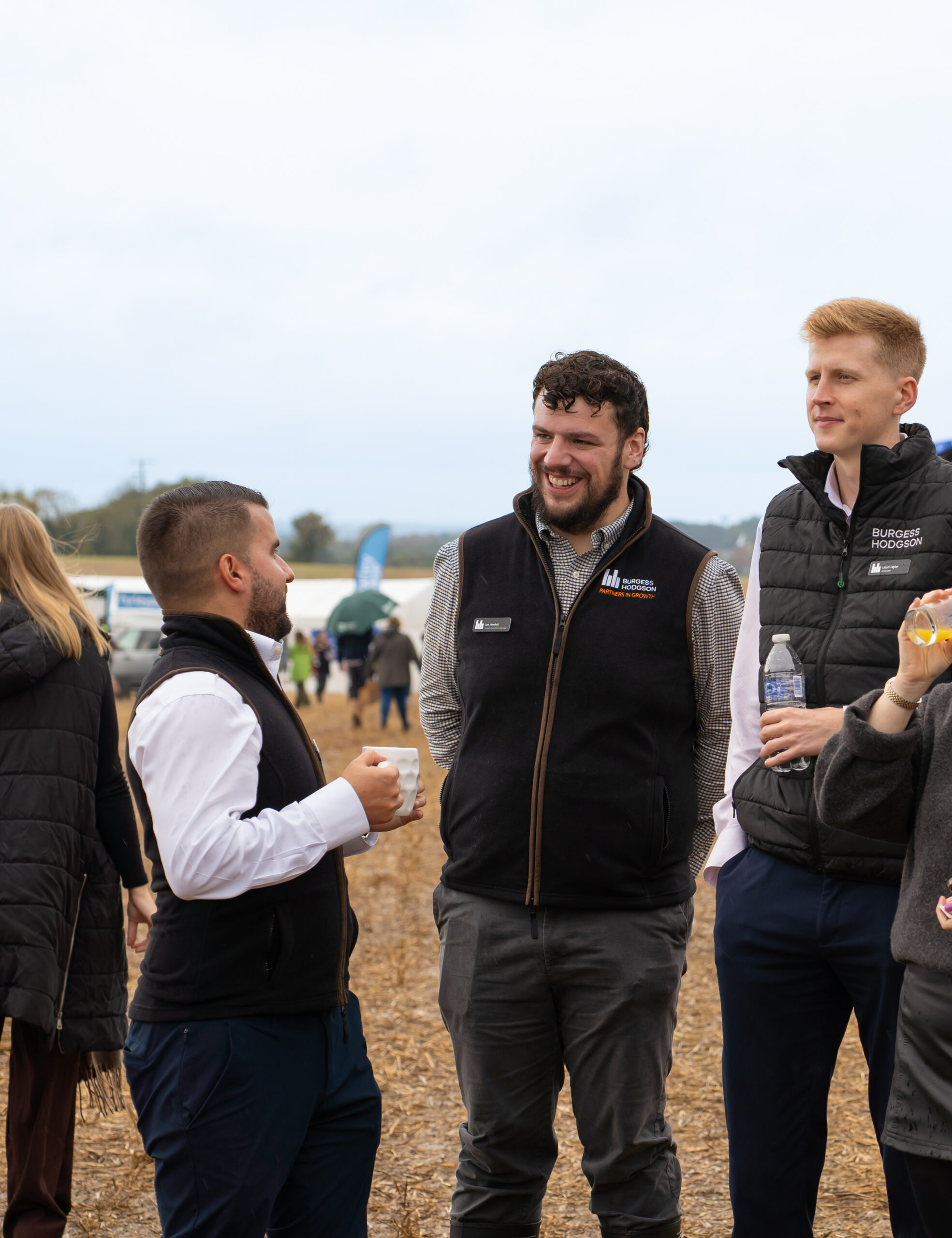Burgess Hodgson team at their stand at the East Kent Ploughing Match 2026, celebrating 50 years in Kent.